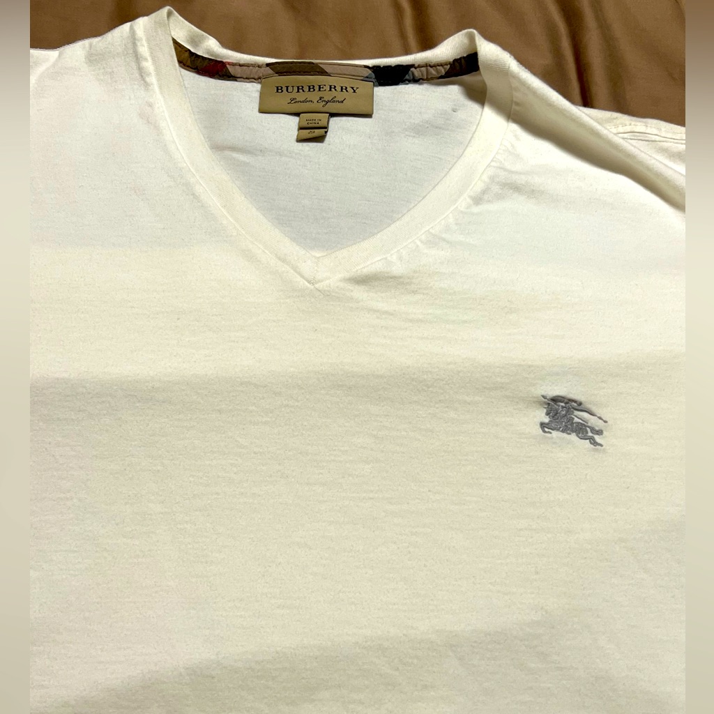 Burberry Monogram V-Neck T-Shirt